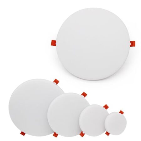 Semco Led Down Light 10W 90*32 Round Bordeless color Warm/daylight/Natural White