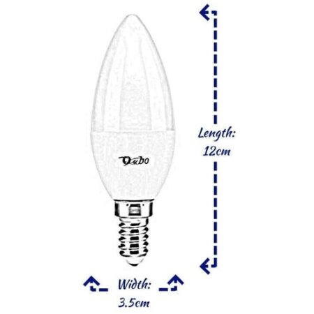Qubo ,5Watts, Led Lamp,E14,White /Warm, Energy Saving,30000 Hours Life Span