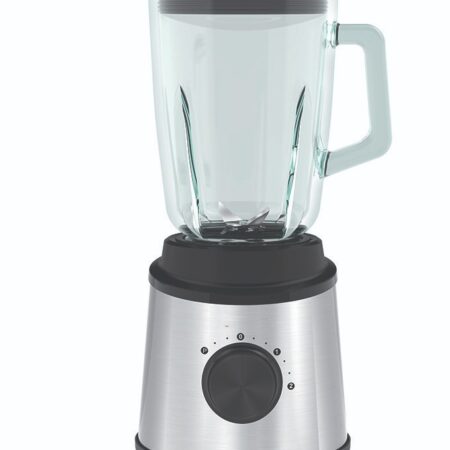 Campomatic, Professional Glass Blender, 800W, 1.50L Glass jar Ice Crusher, Stainless Steel B800SG
