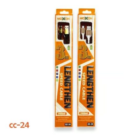 Moxom,Speed USB Cable 3M,2400mA,Fast Charging & Transfering Speed