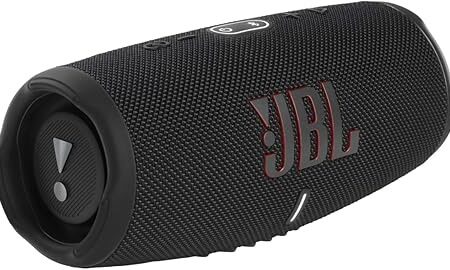 JBL CHARGE 5 - Portable Waterproof (IP67) Bluetooth Speaker with Powerbank USB Charge out, 20 hours playtime, JBL Partyboost (Black)