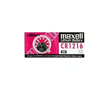 Battery Maxell 1216,Lithium 3V