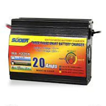 Suoer Three-Phase Smart Battery Charger Charger Current :20A Battery Voltage:12V Input Voltage:AC 150 V -250V