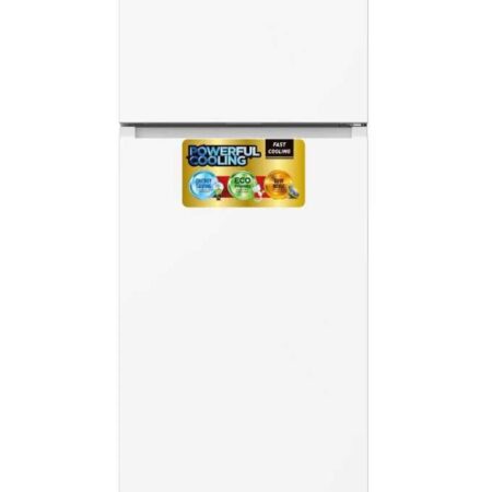 CAMPOMATIC FR70W No Frost , Inverter Motor , 5 / Gl ass Shleves , Recessed Handles ,Led Lights, Twist Icemaker, Reversible Door, Color : White . Dimensions : H180*W70*D70cm