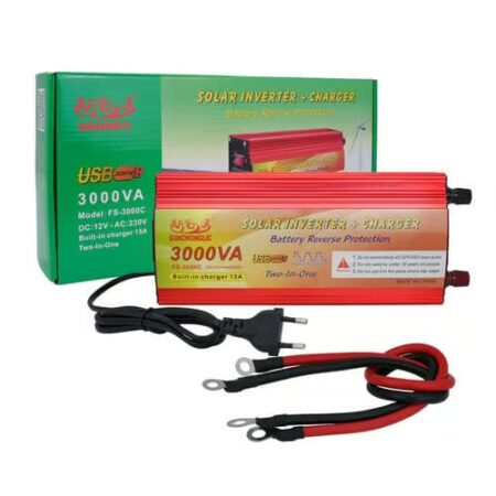 SunCHonglic Model:FS-3000C Dc:12V-AC:230V Built In Charger 15A Two-IN-One Battery Reverse Protection