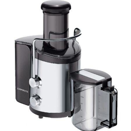 Campomatic,Professional Juicer, 700W DC Motor, SS / Metal Housing, < 70DB, Juice Jar