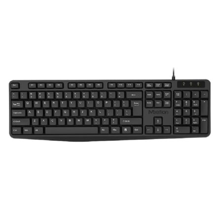 Meetion K200b Corded Keyboard Ergonomic Design UV Layout not Easy To remove