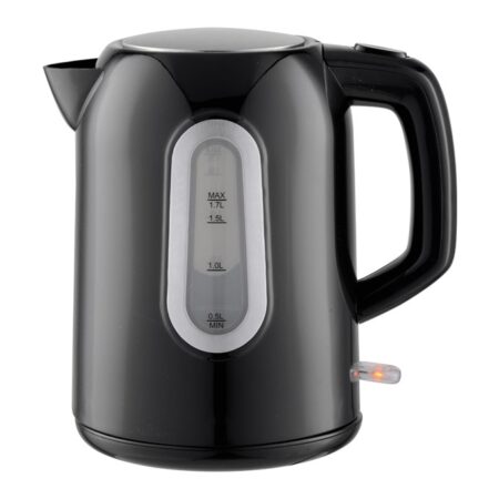Campomatic,Kettle, 2200W, 1.7L, Black plastic body,
 Water Windows