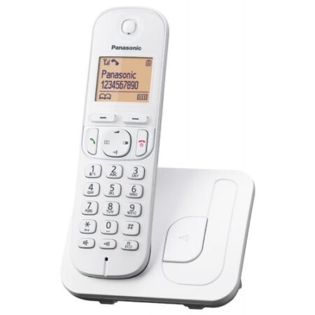 Panasonic KX-TGC210 Digital Cordless Phone White