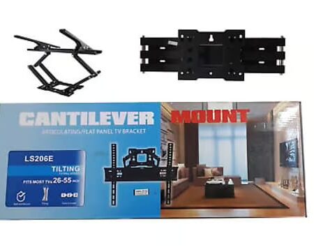 Cantilever Mount,LS206E,Fits Most Tvs 26-55inch,Flat Panel Tv Bracket,Max Weight 110lbs/56Kg