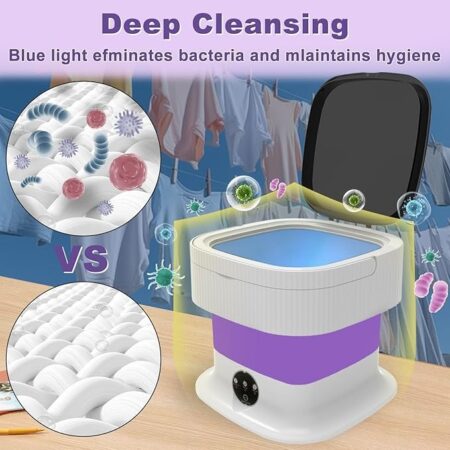 Folding Sterilzation Mini Washing Machine