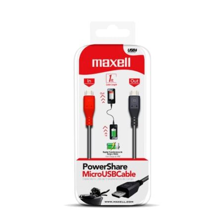 Micro Usb Cable,Power Share,Micro Usb Out Connection,Thin and Resistant Cable,Micro Usb In Connection