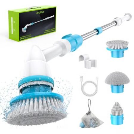 Oraimo Electric Spin Scrubber Powerful Spinning Effortless Cleaning Battery Capacity:3.7V 2500mAh 1 Year Warranty