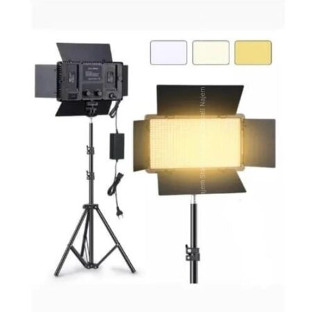 Led Light Kit Professional Photo & Video Varicolor Adjustable Brightness & Color 3200-6500K