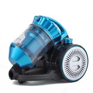 Bagless 2200W Max, Telescopic Tube, Large
 Floor Brush, HEPA Filter, 3 L,