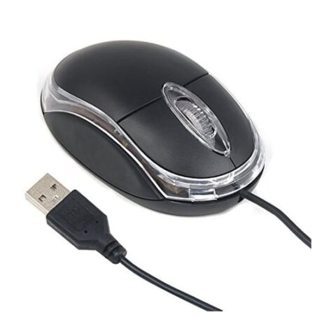 Mouse,HP,High Precision Optical Mouse, Wired Mouse,800DPI,USB Port Available,Ergonomic Design,Plug and Play