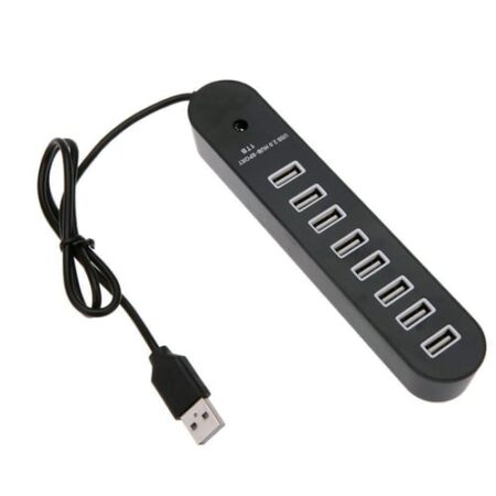 USB Hub 8 Port Support USB Hub Controller Speeds Up to 1 TB USB 2.0 Compatible