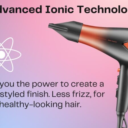 VGR Professional Hair dryer V-455 aC Motor 2000-2400W