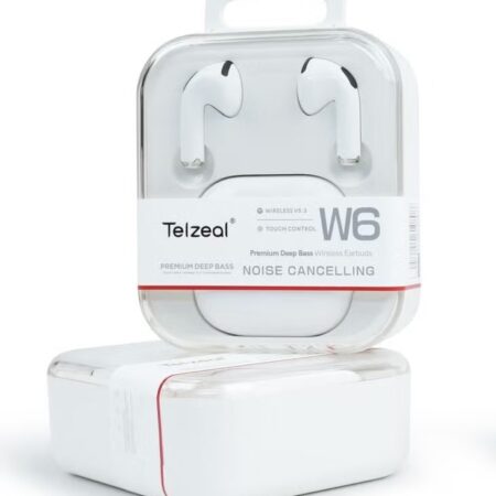 Telzeal Wireless V5.3 Touch Control Premium Deep Bass Noise cancellation