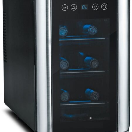 WINE COOLER SINGLE ZONE 6 BOTTLES CAPACITY