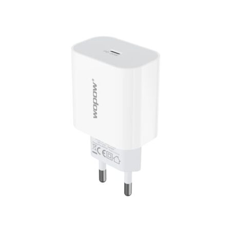 Woppow WD03 20W PD Fast Travel Charger Type-C To Lightning
