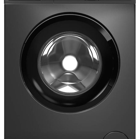 Campomatic,Washer, 7KG, 1000RPM, Dark Silver Anthracite, Large Digital Display, White body, Time Remaining Display, Auto Restart, Anthracite