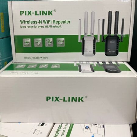 Pix-Link Wireless-N Repeater More Range For Every WLAN Network