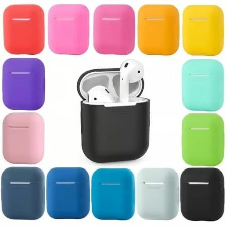 Soft Silicone case For Airpods 1/2