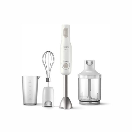 Philips, BLENDER HAND , 700W , Beaker 0.5L , XL Chopper , Whisk , Speed (1+Turbo) , SxS Main Body , Color : White