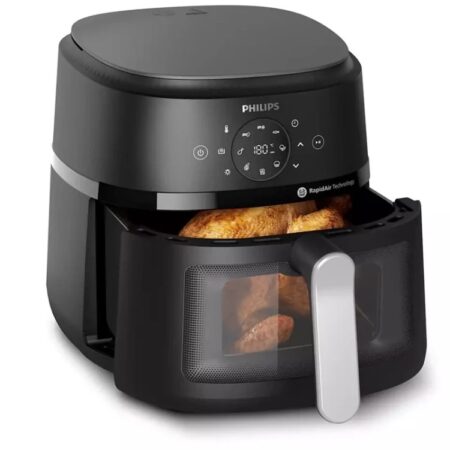 Philips, Air Fryer, 1700W , See-Through Window , 6.2L , Digital Touch Screen Control