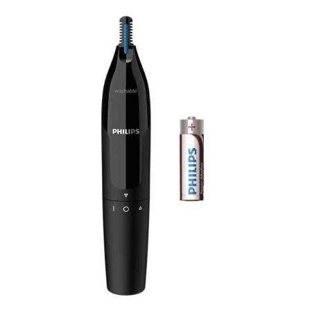 Philips,NOSE & EAR TRIMMER , Wet & Dry , AA Battery