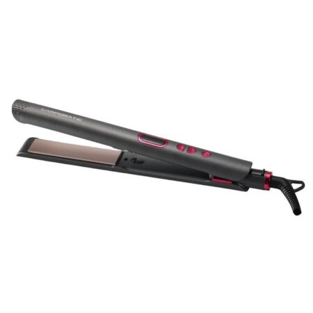 camopomatic,Professional Hair Straightener, Ionic, 230C, Digital Display Screen, 5 Temperature Settings, Auto Off, 48W
