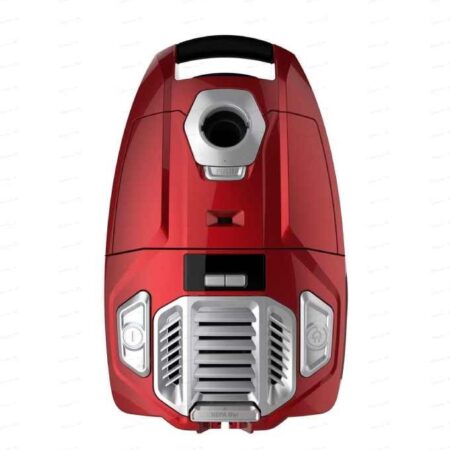 Campomatic,VC. 2400W, XL Size, Heavy Duty Copper Motor, Telescopic Tube, Extra Large Floor Brush, HEPA Filter, 5L Bag, On Board Acc., Swivel Hose 360, Dust Bag Full Indicator, Red Color