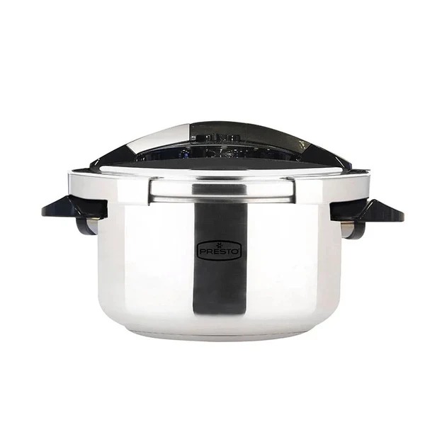 Presto CookFast Pressure Cooker Material: Stainless Steel Inox 18/10 Capacity: 8 Liters