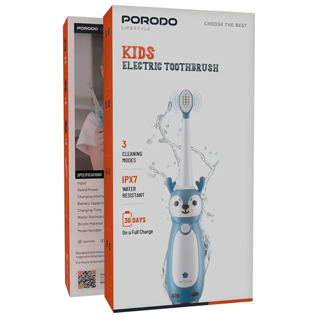 Porodo Kids Electric Toothbrush - Image 3