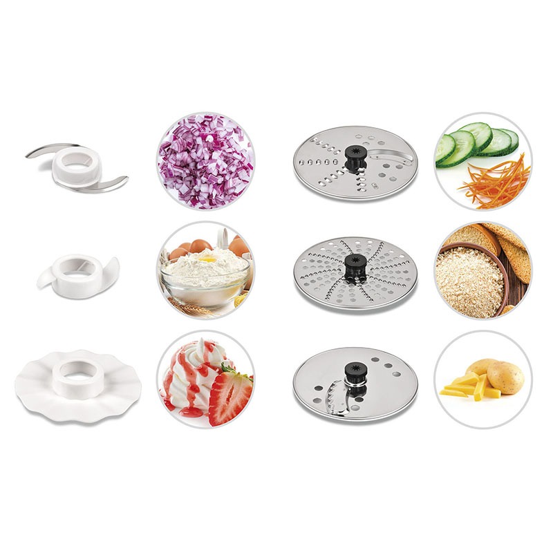 G3FERRARI Mixatutto Multi-Function Food Processor-G20099 - Image 3