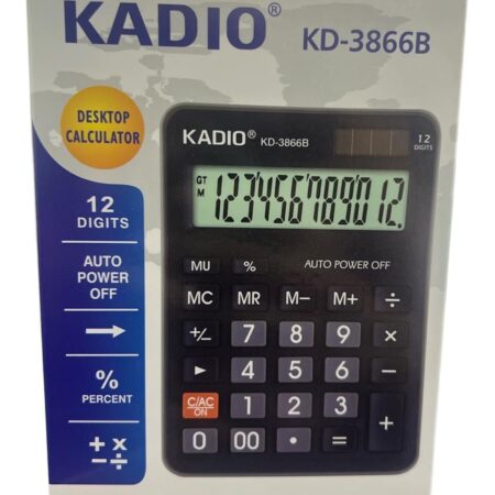 KADIO Electronics Calculator KD-3866B