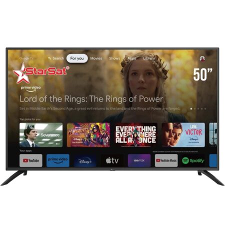 Starsat 50” 4K UHD QLED TV Google TV – SV-50G6