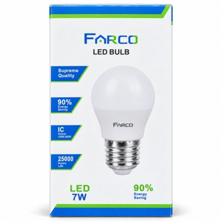 FARCO 7W LED Bulb – 3000K / 4000K / 6000K