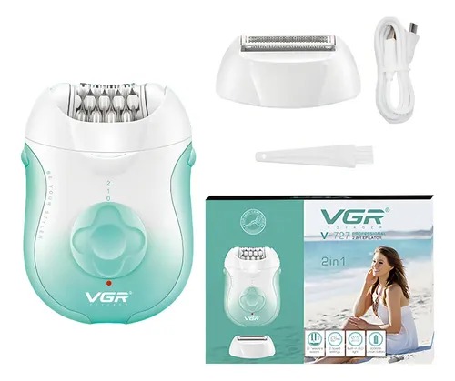 VGR V-727 2-in-1 Epilator & Lady Shaver